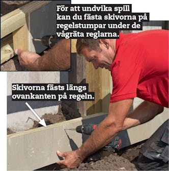 Bygga bullerplank Bygga bullerplank